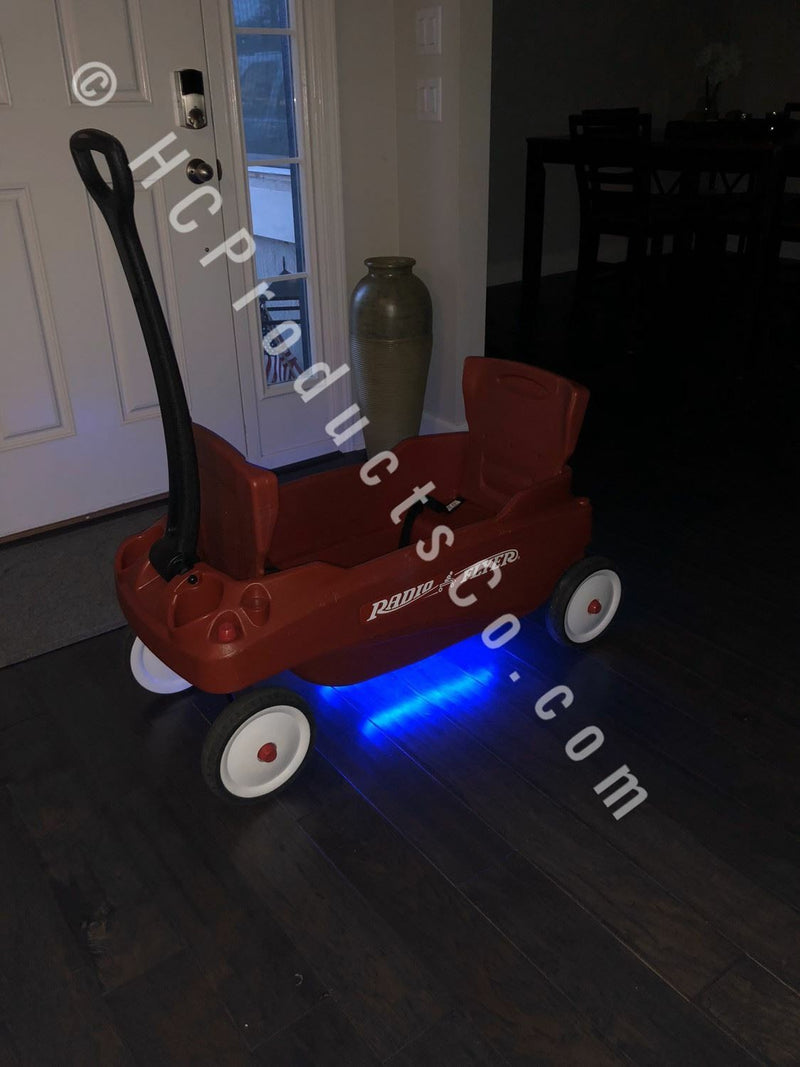 Remote Controlled LED Wagon Light Kit with 20 Color and Motion Settings Magic Cars 5