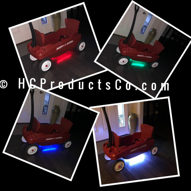 Remote Controlled LED Wagon Light Kit with 20 Color and Motion Settings Magic Cars Variant 0