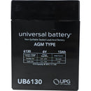 6 Volt 13Ah Sealed Lead Acid Rechargeable Battery SLA-6V13 Replacement Magic Cars 1