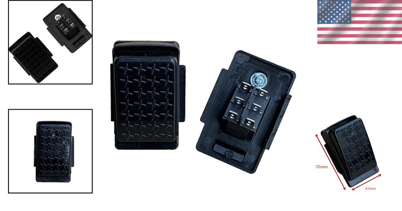 Replacement Accelerator Foot Pedal with 6-Pin Socket for Children’s Ride-On Cars Magic Cars 1