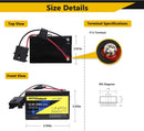 12 Volt Replacement Battery for Fisher Price Power Wheels Ride-On Vehicles Magic Cars 1