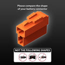 12V Replacement AA Battery with Red 2-Pin Connector for Ride-On Vehicles Magic Cars 2