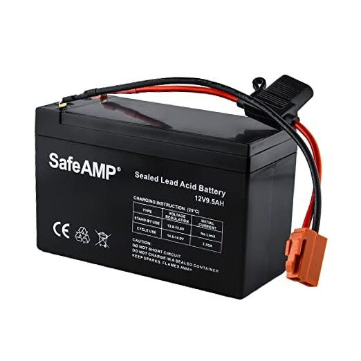 12V Replacement AA Battery with Red 2-Pin Connector for Ride-On Vehicles Magic Cars Variant 0