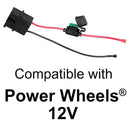 12-Volt Gray Replacement Battery for Power Wheels Ride-On Toys Magic Cars 2