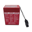 Replacement Power Wheels Battery for Barbie Corvette Compatible with Fisher-Price Models Magic Cars 1