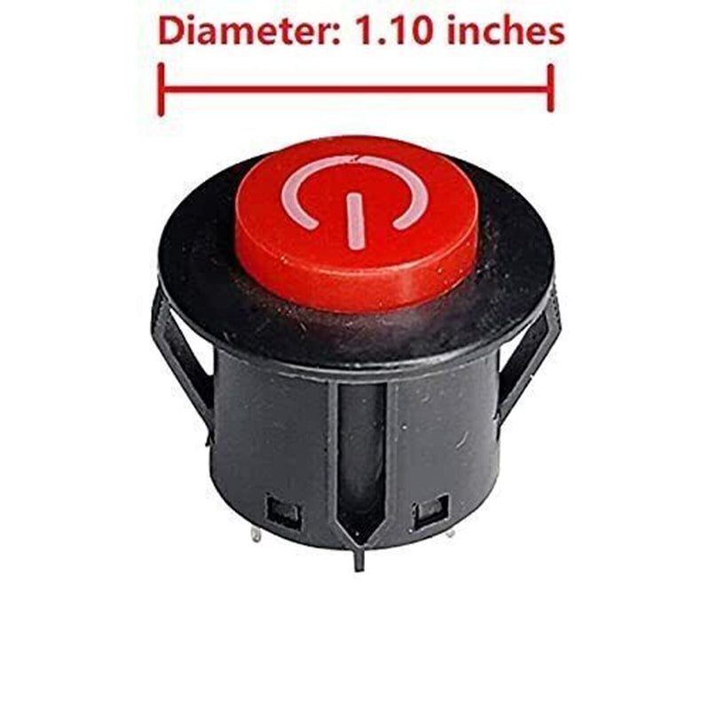 Replacement Power Start Button Switch Accessories for Kids Powered Ride-On Car Magic Cars 1