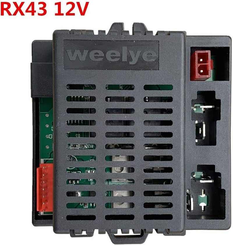 Replacement Remote Control Box for RX43 12V Kids Powered Ride-On Vehicles Magic Cars 4