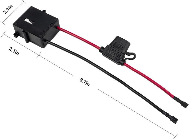 12 Volt Power Wheels Replacement Wire Harness Connector Compatible with Battery Magic Cars 6