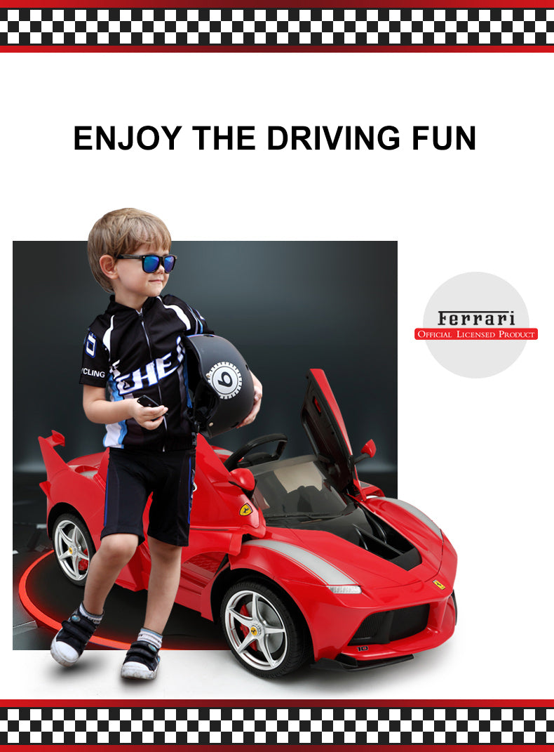 World Famous LaFerrari Edition Ferrari Electric Ride On Car For Children W/Magic Cars® Wireless Parental Control