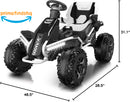 Ride-On 4x4 Quad Bike Toy with Adjustable Seat and Remote Control Magic Cars 6