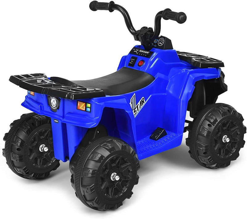 Kids Ride-On 4-Wheel Off-Road ATV Quad with Skid-Resistant Tires Magic Cars 8