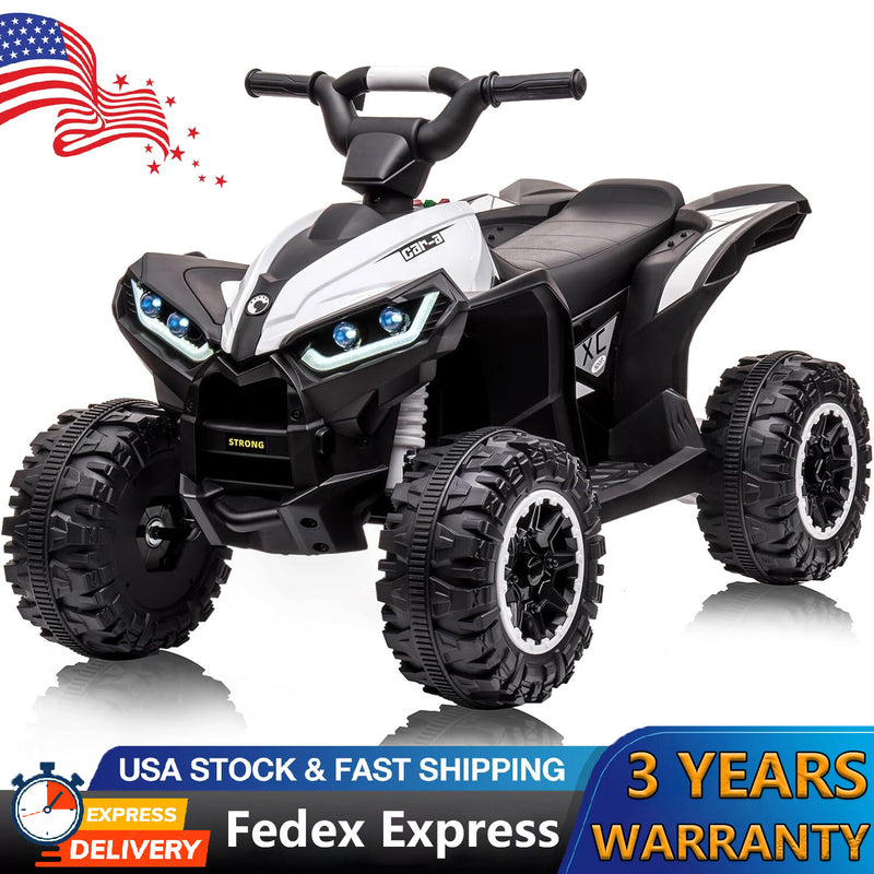 12V Battery-Powered Electric Kids ATV Quad with Remote Control Toy Vehicle Magic Cars Variant 0