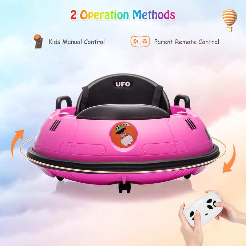 12V Electric Ride-On Bumper Car for Toddlers with Remote Control Magic Cars 11