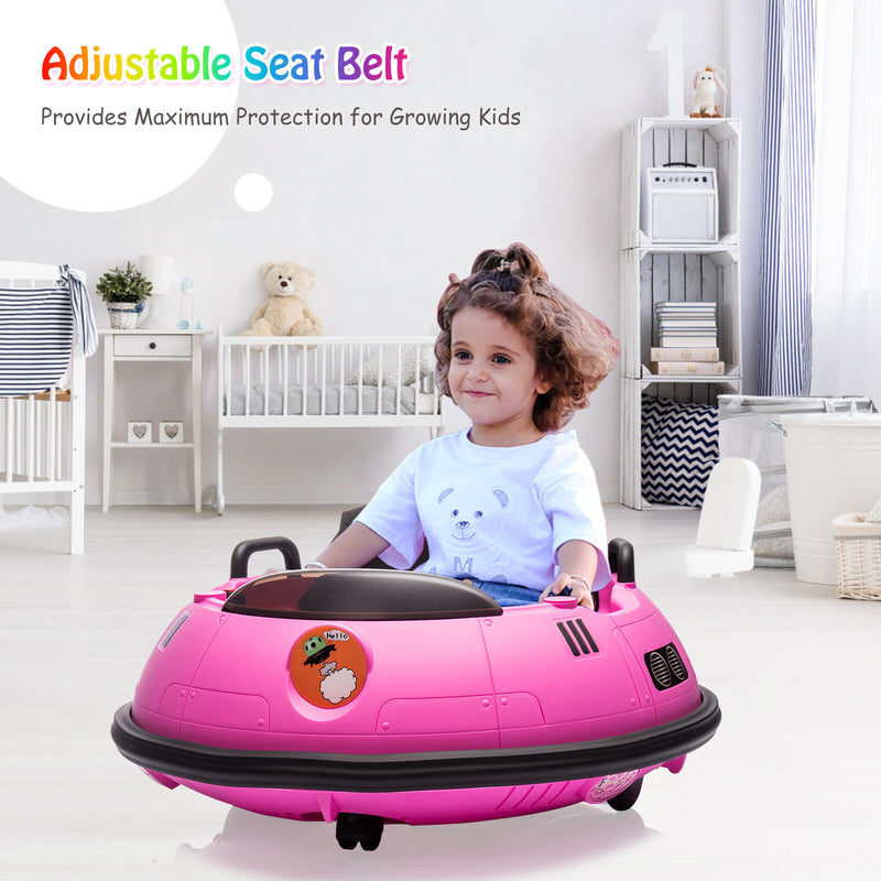 12V Electric Ride-On Bumper Car for Toddlers with Remote Control Magic Cars 13