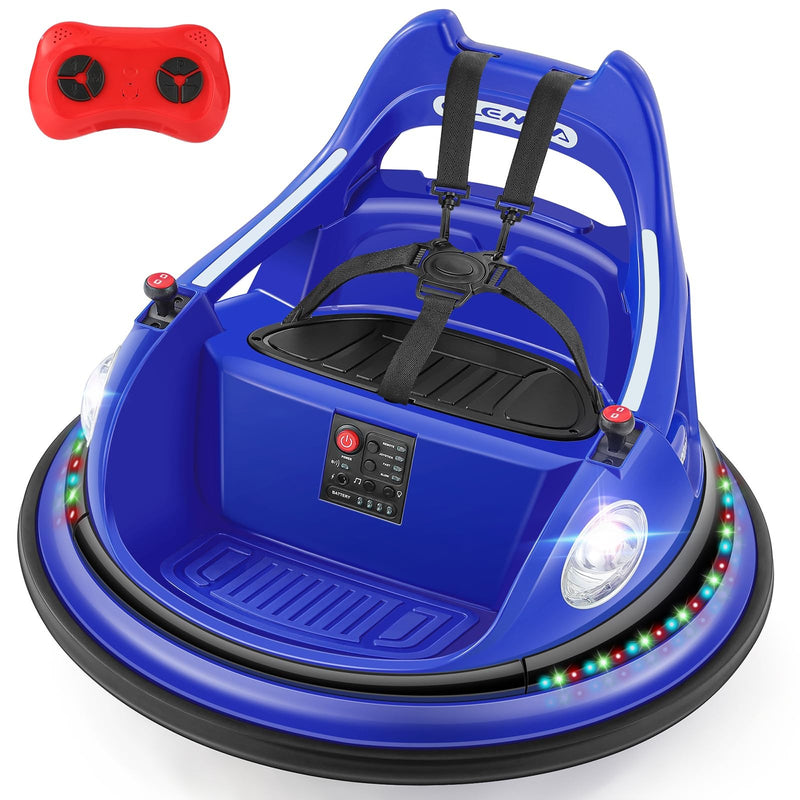 12V Ride-On Bumper Car for Toddlers with Parent Remote Control, 1.9 MPH Max Speed Magic Cars Variant 0