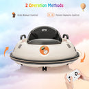 Ride-On Bumper Car with Remote Control, Safety Belt, Music, Flashing Lights, and 360-Degree Spin Magic Cars 5