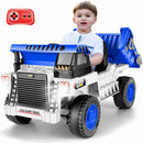 12V Electric Ride-On Dump Truck with Functional Dump Bed for Kids Magic Cars 14