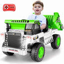 12V Electric Ride-On Dump Truck with Functional Dump Bed for Kids Magic Cars 18