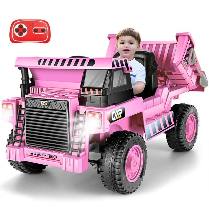 12V Electric Ride-On Dump Truck for Kids with Functional Dump Bed Magic Cars 1