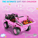 12V Electric Ride-On Dump Truck for Kids with Functional Dump Bed Magic Cars 7