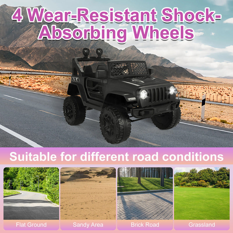 12V Electric Motorized Ride-On Car for Kids with Remote Control and 3 Speed Settings Magic Cars 13