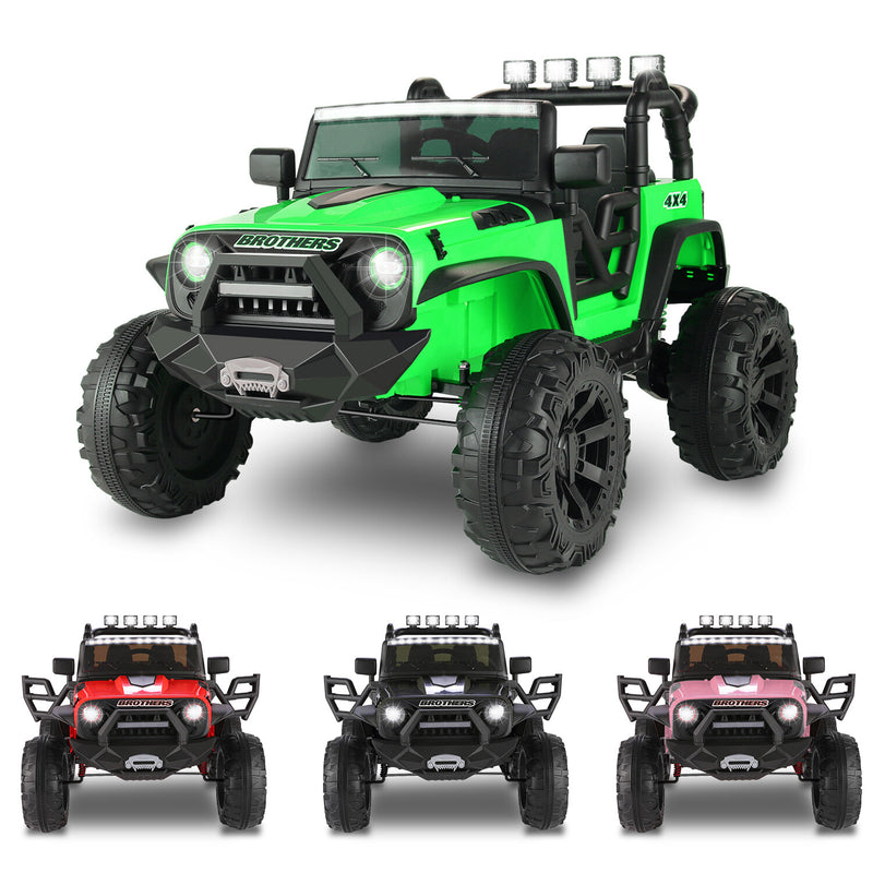 24V/12V Kids Electric Ride-On Truck with Remote Control, 3 Speeds, and LED Lights Magic Cars 15