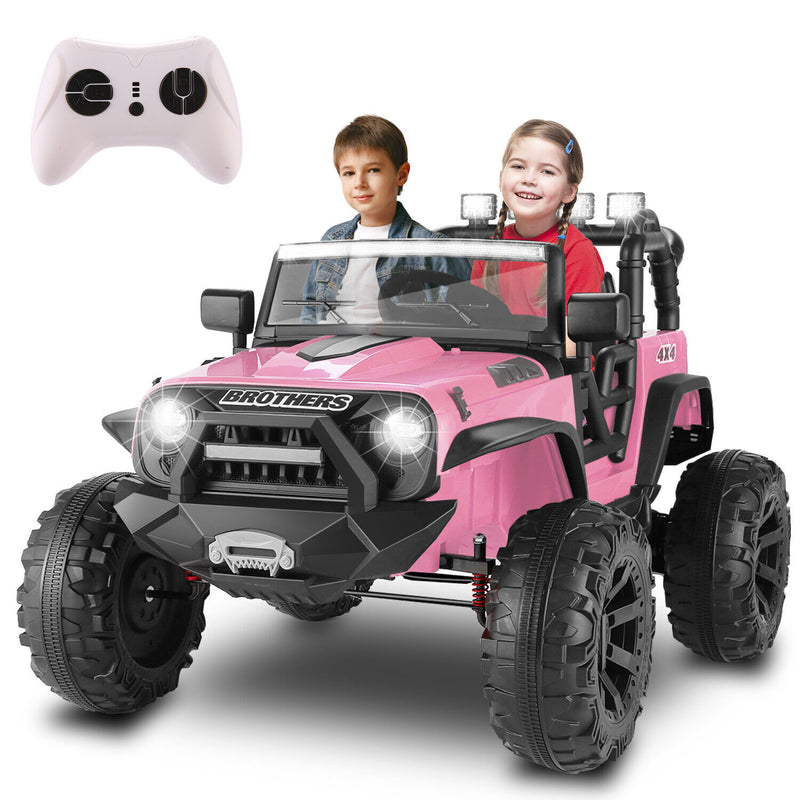 24V/12V Kids Electric Ride-On Truck with Remote Control, 3 Speeds, and LED Lights Magic Cars 10