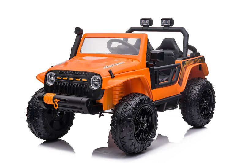 24V Battery-Powered Ride-On Truck for Kids and Parents with Remote Control Toy Car Magic Cars 11
