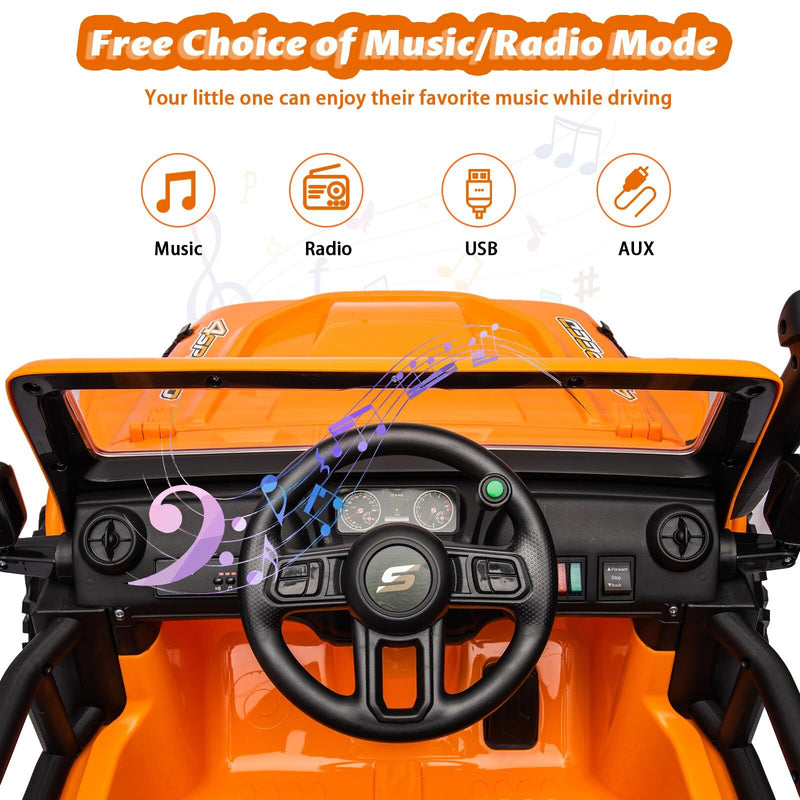 24V Battery-Powered Ride-On Truck for Kids and Parents with Remote Control Toy Car Magic Cars 14