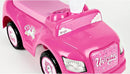 Unicorn Pink 4-in-1 Ride-On Car: Walk, Drive, Rock, and Roll Magic Cars 5