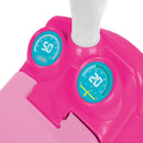 Unicorn Pink 4-in-1 Ride-On Car: Walk, Drive, Rock, and Roll Magic Cars 7