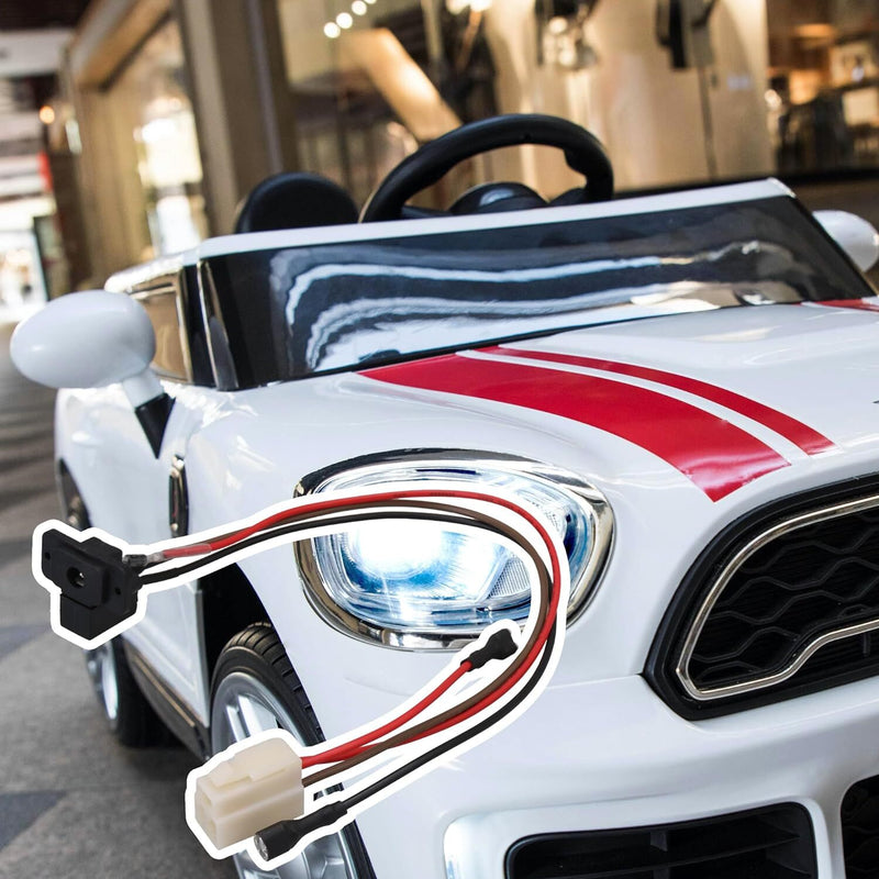 Ride-On Car Power Charging 3-Pin Socket Interface 335mm Accessory Magic Cars 2