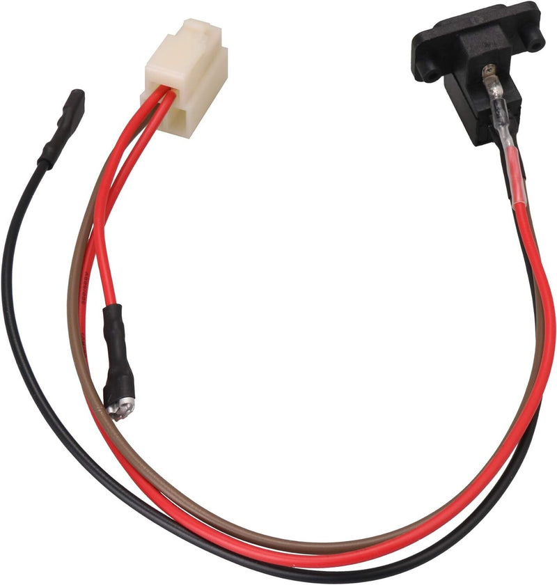 Ride-On Car Power Charging 3-Pin Socket Interface 335mm Accessory Magic Cars 3
