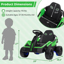 12V Battery-Powered Electric UTV Ride-On Car for Big Kids with Remote Control Green Magic Cars 1