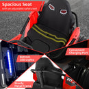 12V Battery-Powered Electric Ride-On UTV for Big Kids with Remote Control Red Magic Cars 3