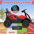 12V Battery-Powered Electric Ride-On UTV for Big Kids with Remote Control Red Magic Cars 6