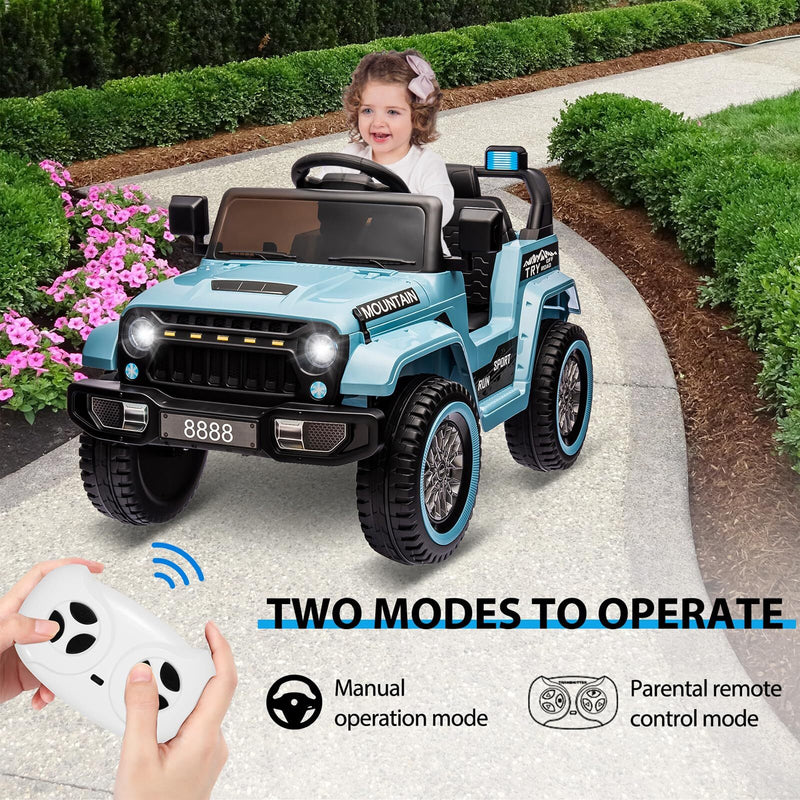 12V Battery-Powered Electric 4-Wheeler Ride-On Car for Kids with Remote Control Magic Cars 5
