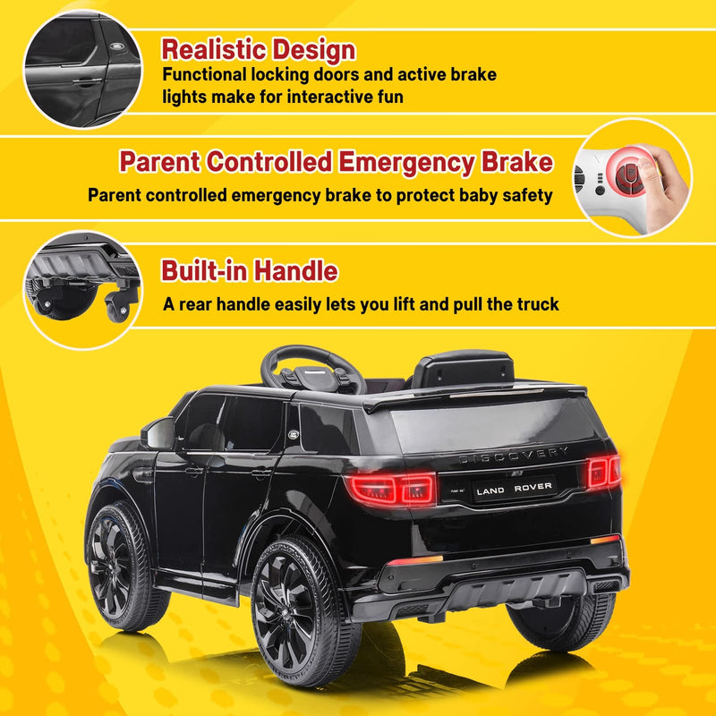 12V Kids Electric Ride-On Car with Remote Control, Battery Powered Toy Vehicle Magic Cars 7