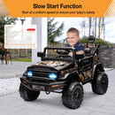 12V Battery-Powered Electric Ride-On Truck for Kids with LED Lights and Remote Control Magic Cars 1