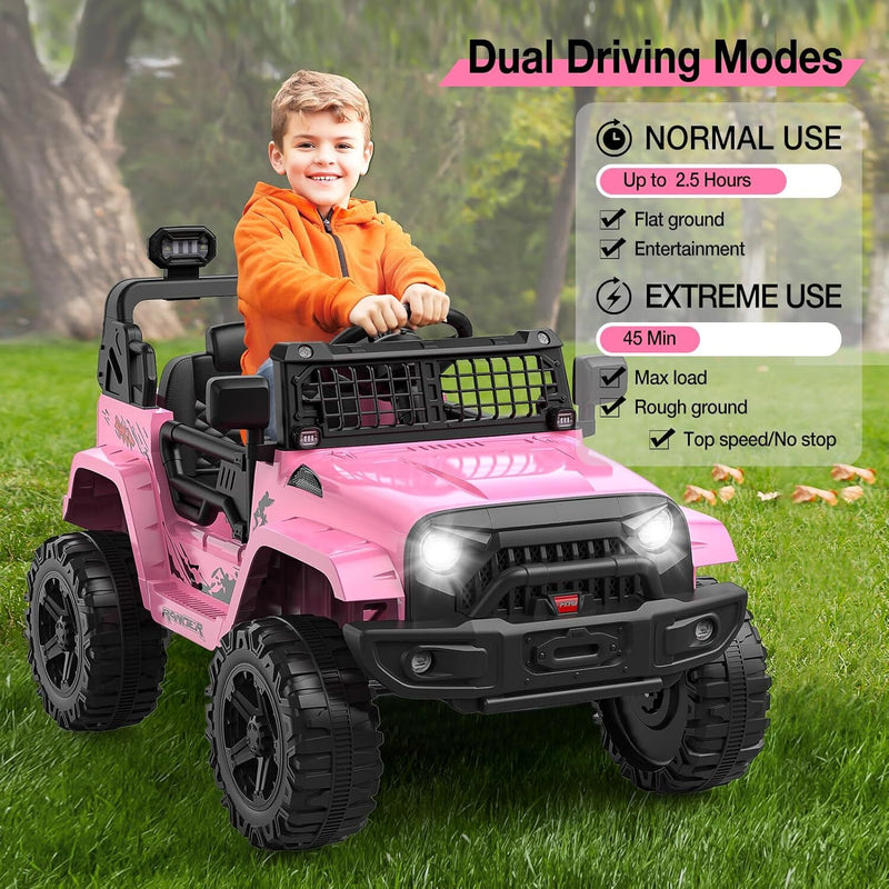 12V Battery Powered Electric Ride-On Truck for Kids Magic Cars 1