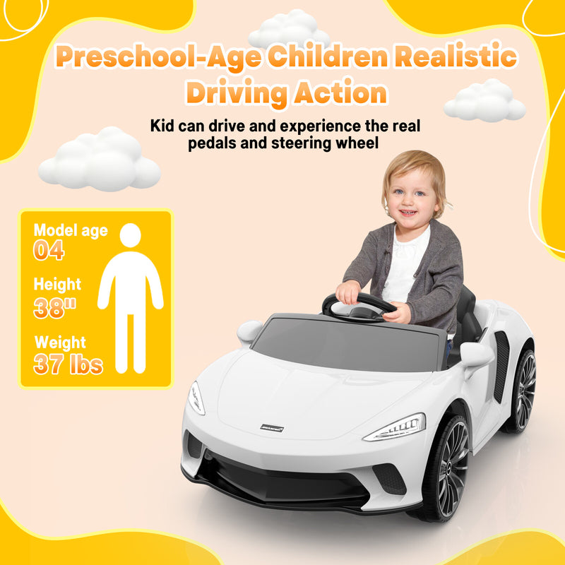 12V Battery-Powered Kids Ride-On Sports Car with Parent Remote Control Magic Cars 9
