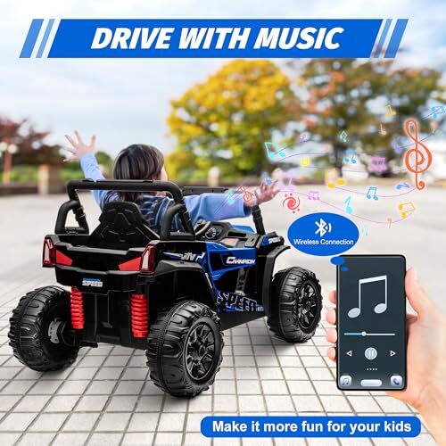 12V Electric Ride-On UTV Truck for Kids with Parent Remote Control Magic Cars 8