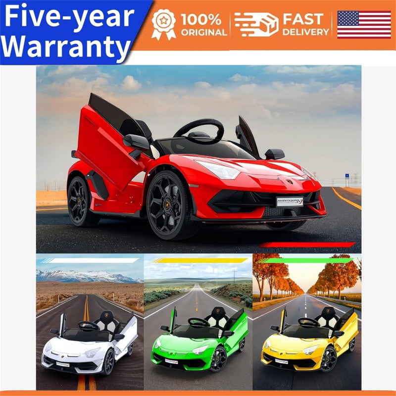12V Electric Ride-On Sports Car for Kids with Remote Control Battery Powered Vehicle Magic Cars 1