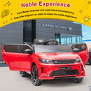 12V Electric Land Rover Licensed Ride-On Truck for Kids Magic Cars 6