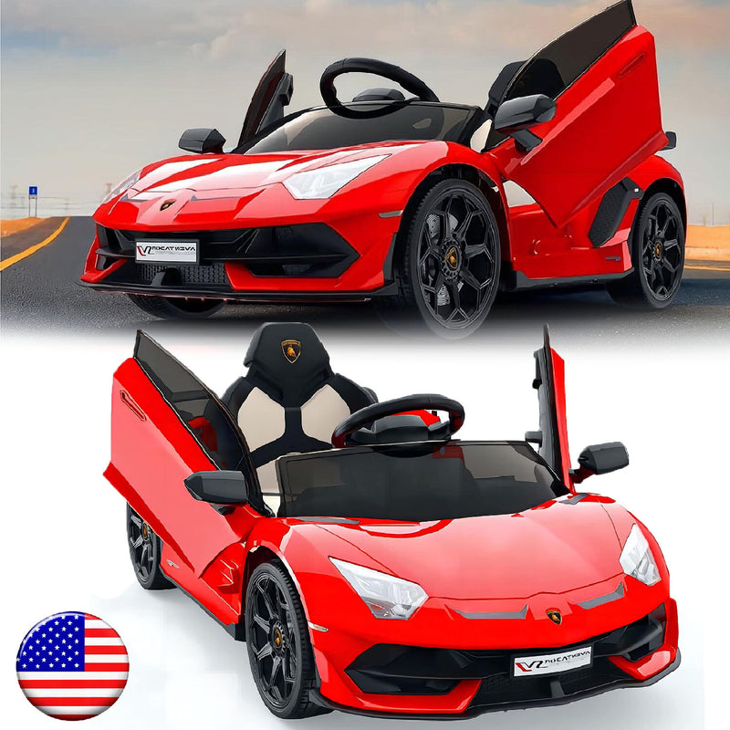 12V Licensed Lamborghini Electric Ride-On Car for Kids with 2 Speeds Magic Cars 6