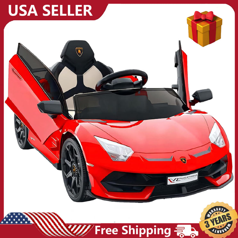 12V Licensed Lamborghini Electric Ride-On Car for Kids with 2 Speeds Magic Cars Variant 0