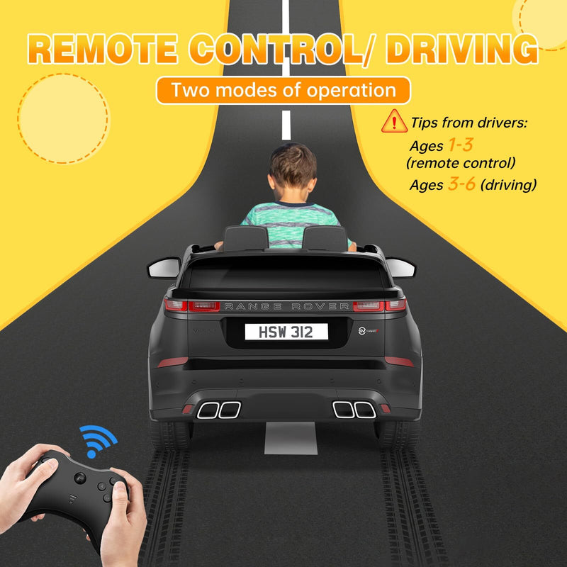 12V Licensed Land Rover Electric Ride-On Car for Kids with MP3 Player and Remote Control Magic Cars 11
