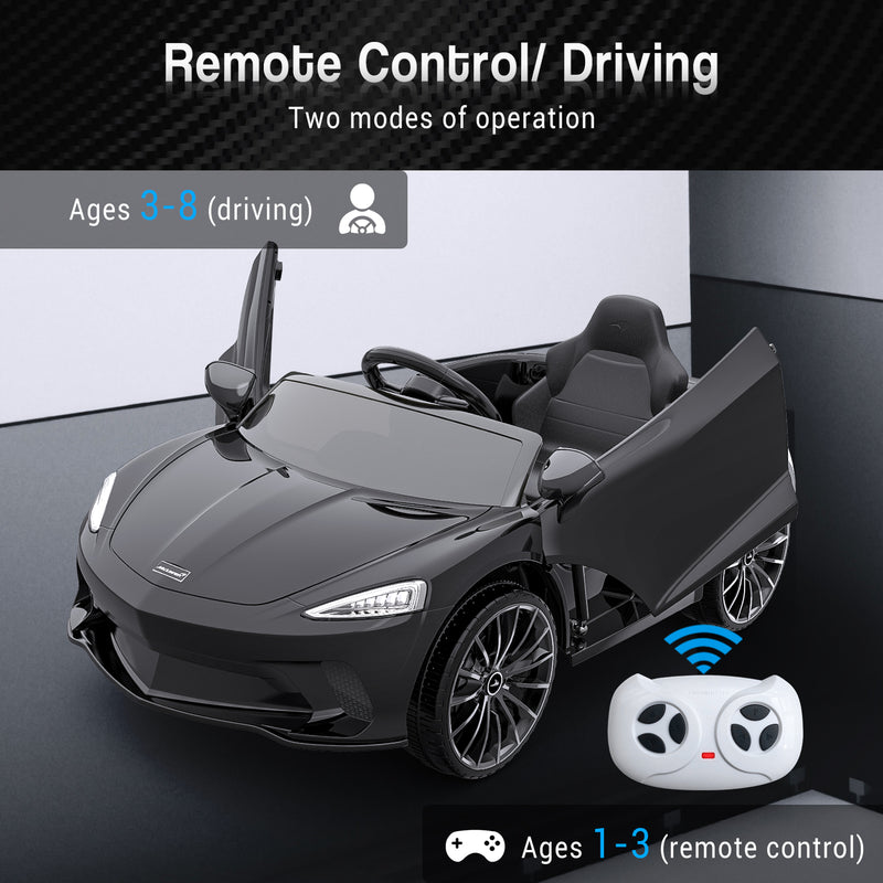 12V Battery-Powered Kids Ride-On Sports Car with 2 Speeds Licensed Design Magic Cars 9