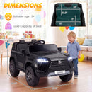 24V 4WD LEXUS GX550 Electric Ride-On Car for Children with Remote Control - Black Magic Cars 2