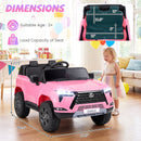 24V 4WD LEXUS GX550 Electric Ride-On Car for Children with Remote Control - Pink Magic Cars 2